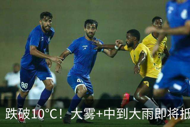 跌破10℃！大雾+中到大雨即将抵达